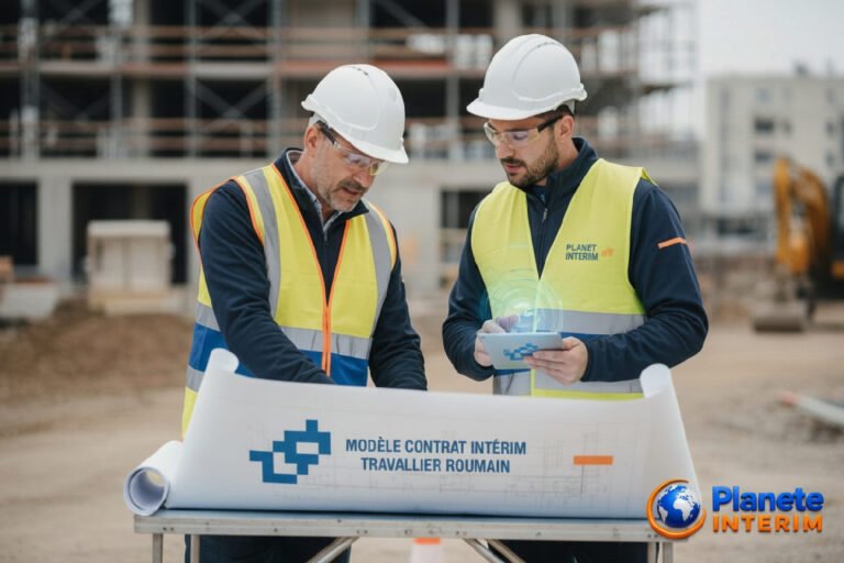 Lire la suite à propos de l’article Modèle contrat intérim travailleur roumain : guide complet